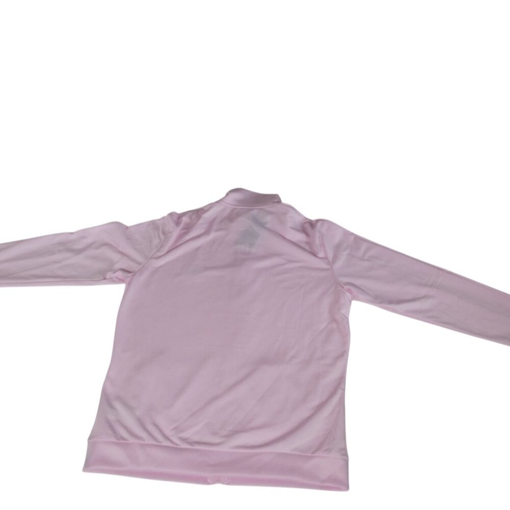 Adidas Women’s Large Clear Pink 2‑PC Track Suit Set Jacket KT0125 Pants JD4537 - Picture 4 of 15